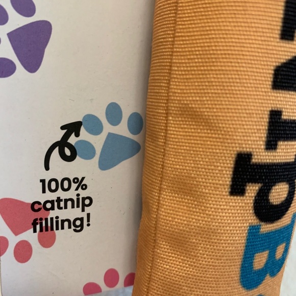 KitNip Box Kitty Cat Catnip Filled 7” Kicker Stuffed Toy New - Picture 4 of 7